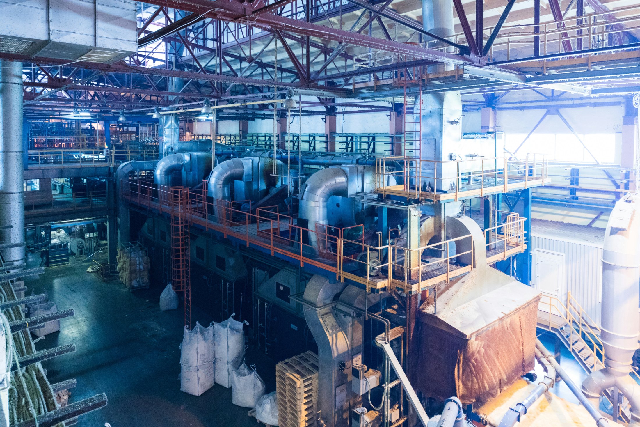 Industrial carbon control visual